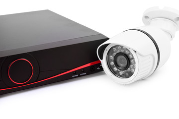 Video Digital Recorder - Camera CCTV - obrazy, fototapety, plakaty