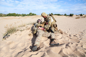 Battlefield medicine in the desert