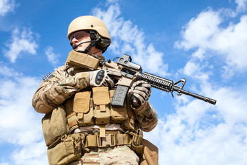 US Army Special Forces Group soldier