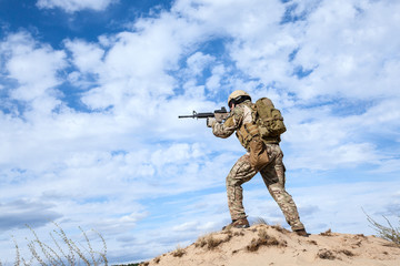 US Army Special Forces Group soldier