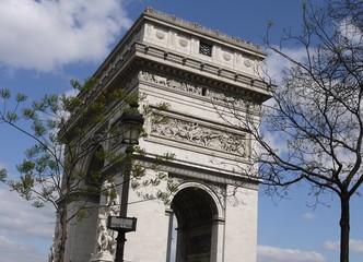 Fototapeta na wymiar Spring in Paris