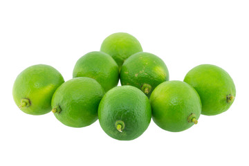 lime isolated on white background