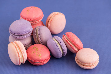 Colourful macarons