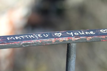 graffiti, preuve d'amour