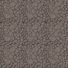 Brown stone seamless background. 