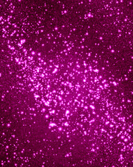 Glittering pink background