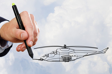 Design of helicopter model