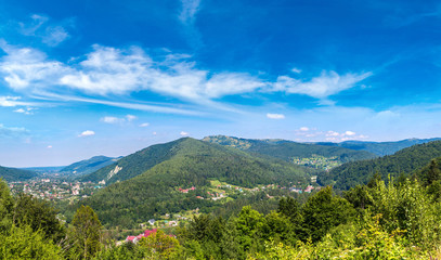 Mountains in Carpathians, Ukraine