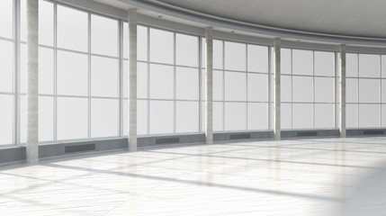 Modern building interior