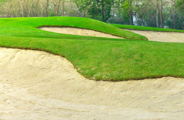  bunker and putting green