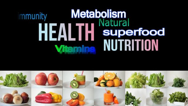 healthy lifestyle animation