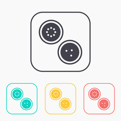 kitchen icon of salt and pepper