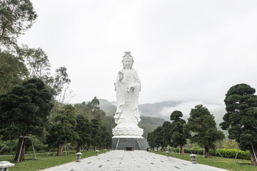 Fototapeta na wymiar Guanyin,Tsz Shan Monastery in Hong Kong
