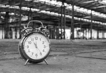Uhr in Fabrik