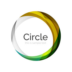 Vector swirl icon or background