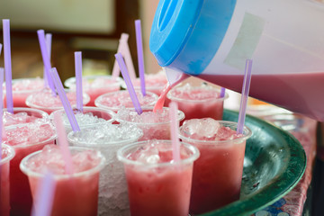  pink cold milk