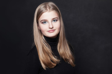 Fototapeta premium Young Girl Teenager. 15 Years