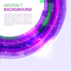 Abstract  background. Round template. Abstract background for business presentations. Vector.