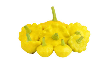Pattypan squash (Cucurbita pepo var. patisson)