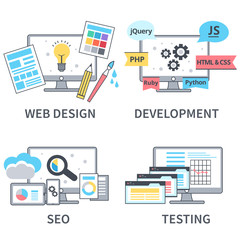 Web development