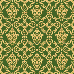 Seamless damask pattern. 