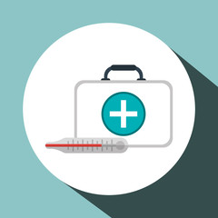 medical kit icon design