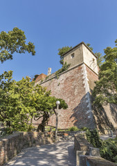 Fototapeta na wymiar Castle Schlossberg in Graz, Austria