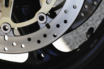 Motorcycle brake disk
