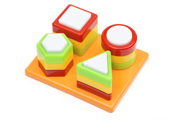 toy on the white background