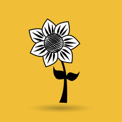 flower icon design 