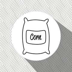 corn icon design 