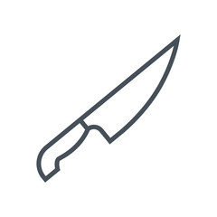 Knife, kitchen icon