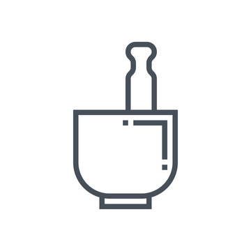 Mortar And Pestle Icon