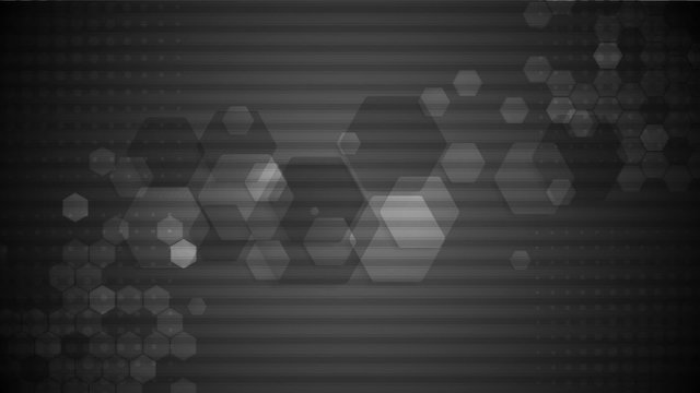Black hi-tech motion background with world map and red alert. Video animation HD 1920x1080