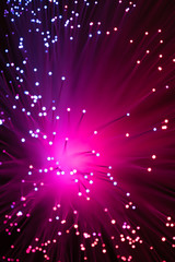 Fototapeta na wymiar Purple points of light