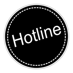 Hotline sticker