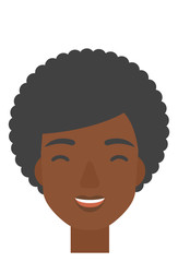 Cheerful woman experiencing euphoria.