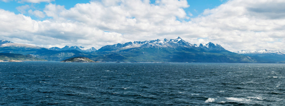 Beagle channel, Tierra del Fuego, Patagonia, Chile / Argentina