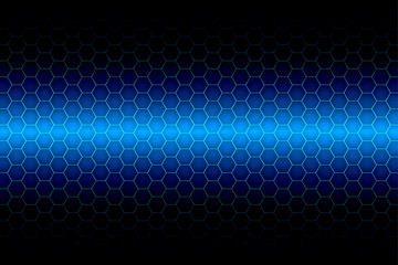 blue hexagon background
