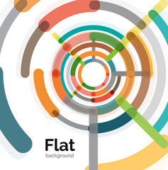 Abstract geometric background