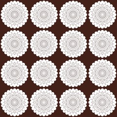 Oriental indian pattern
