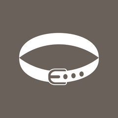 Painting Stand Or Easel Icon on Dark Gray Color. Eps-10.