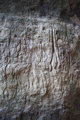 QOBUSTAN Prehistorical petroglyphs rock-painting in Azerbaijan