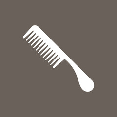 Towel & Hanger Icon on Dark Gray Color. Eps-10.