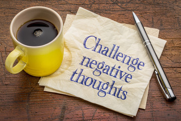 challenge negative thoughts