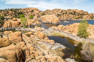 Watson Lake in Prescott Arizona.