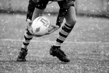 Plakat Giocatore di rugby azione