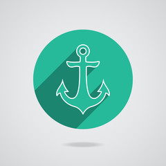 Nautical Anchor vector