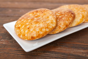Homemade small bread like snack