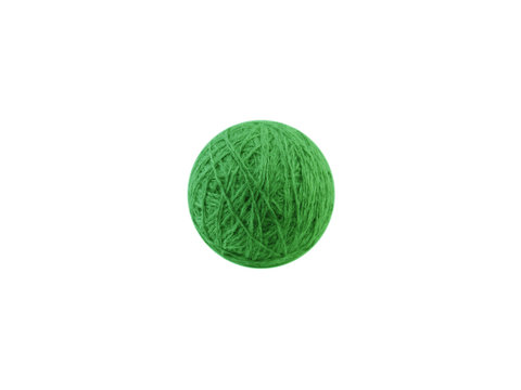 wool yarn isolated on white. ball of yarn for knitting